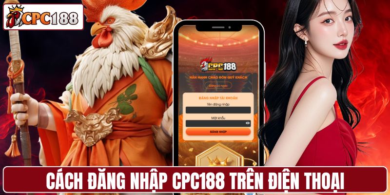 Cách đăng nhập CPC188 trên điện thoại