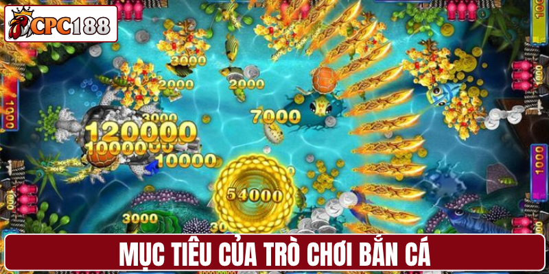 Mục tiêu của trò chơi bắn cá