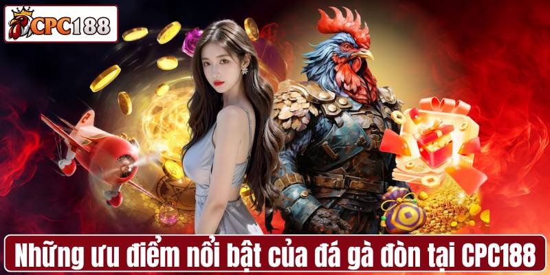 Những ưu điểm nổi bật của đá gà đòn tại CPC188